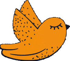 Bird Sticker by Wendy Ramos