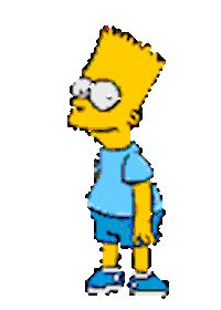 sad triste simpsons lossimpsons bart sticker by @erikamc5