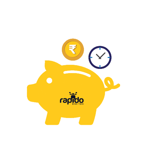 Rapido Bike-Taxi Sticker