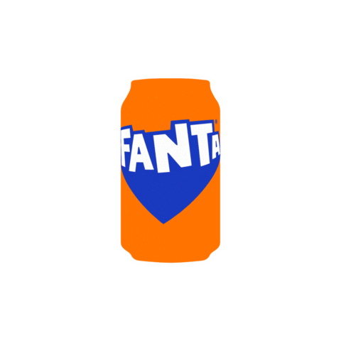 Soda Pop Orange Sticker by Fanta