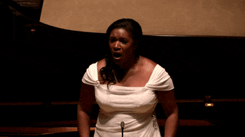 Scared White Dress GIF by Wigmore Hall