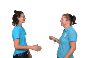 High Five Lucas Sticker by Okidoki Kinderopvang