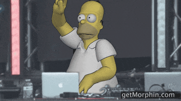 Homer Simpson Dance GIF by Morphin