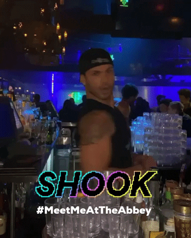 Shocked Gay Pride GIF by The Abbey Weho