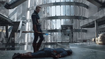 Captain America Marvel GIF by Death Wish Coffee