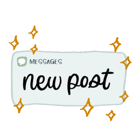 New Post Sticker