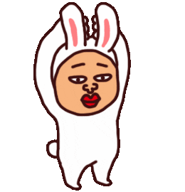 Bunny Sticker