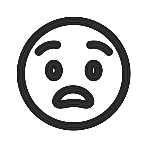 Neon Cara Sticker by Happy Punk Panda