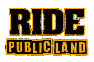 Moto Sticker by Public Land Riders