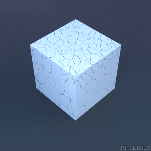 Fall Apart 3D GIF by Pi-Slices