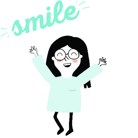 Happy Sticker by mysmileroutine