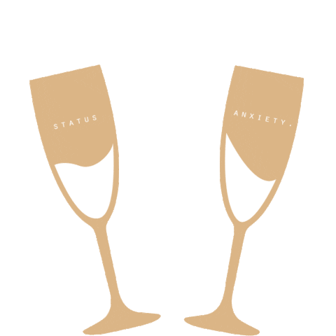 Byron Bay Cheers Sticker by Status Anxiety