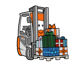 Christmas Forklift GIF by STILL GmbH