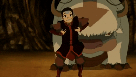 Excited Avatar The Last Airbender Gif By Nickelodeon Find Share On Giphy