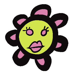 Flower Sticker