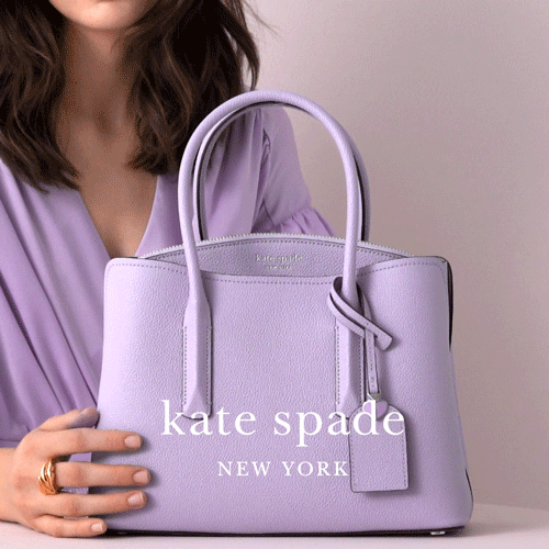 kate spade purple tote