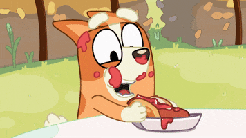 Food Eating GIF by Bluey