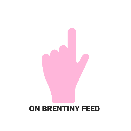 Pink Hand Sticker by Brentiny Paris for iOS & Android GIPHY