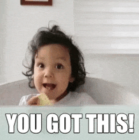 You Got This Good Luck Today GIF by MOODMAN