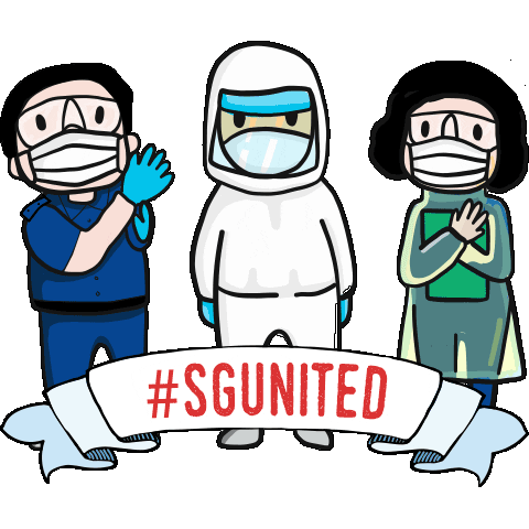 Singapore Officer Sticker by OneHomeTeam