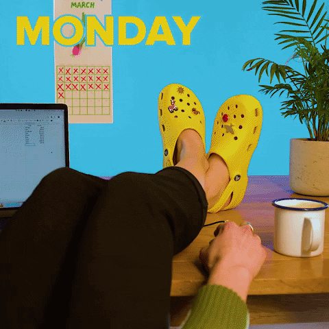 Remote Work Telecommuting GIF by Crocs Europe Official Account