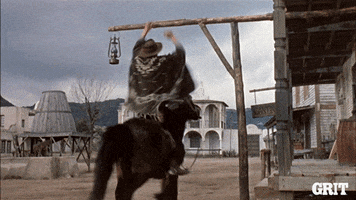 Clint Eastwood Horse GIF by GritTV