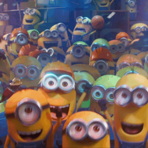 Party Sunglasses GIF by Minions - Find & Share on GIPHY