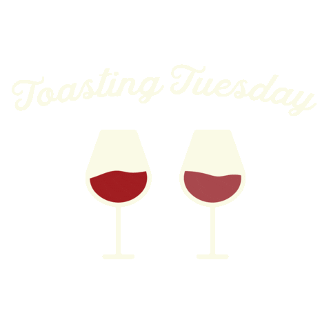 Cheers Wine Sticker by Twin Liquors