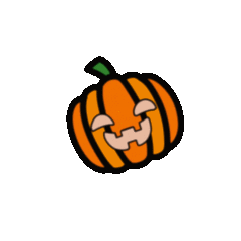 Jack O Lantern Halloween Sticker for iOS & Android