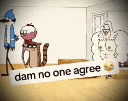 Regular Show Dam GIF
