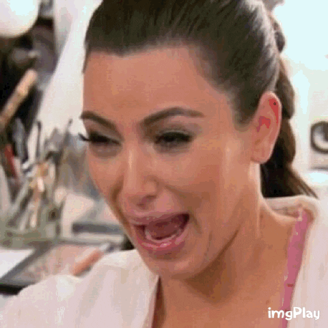 Image result for kim kardashian crying gif"
