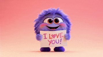 I Love You Heart GIF by Calmlings