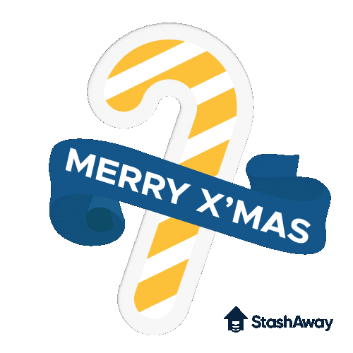 Invest Merry Christmas Sticker by StashAway
