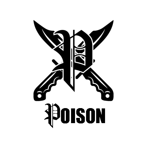 Poison Paintball Sticker by POISONPBGEAR