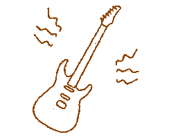 Guitar Sticker