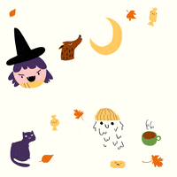 Cat Halloween GIF by Dots