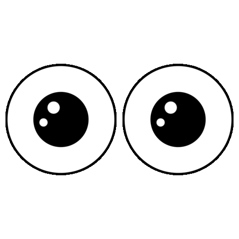 Eyes Looking Sticker for iOS & Android | GIPHY