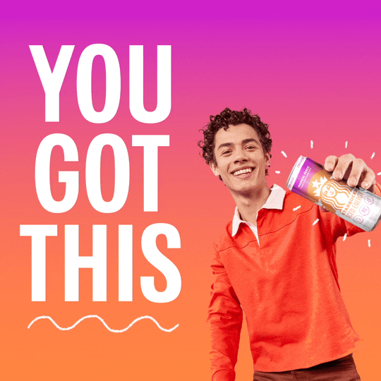 You Got This Solomon GIF by Starbucks