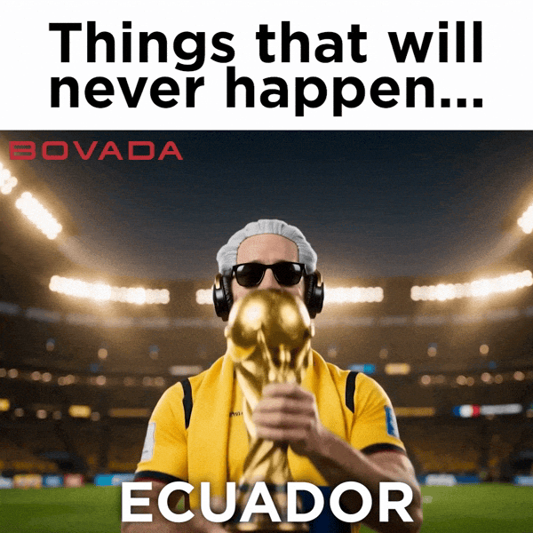 World Cup 2026 Ecuador GIF by Bovada