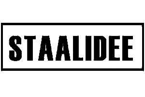 Staalidee Sticker