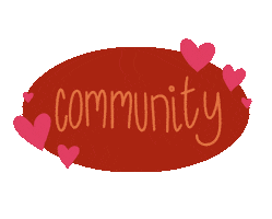 Community Service Love Sticker by Unpopular Cartoonist