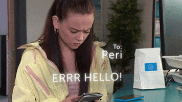 Confused Message Deleted GIF by Hollyoaks