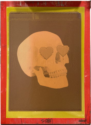 Skeleton Bones GIF by A Small Print Shop