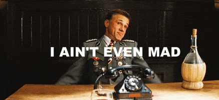 not mad inglourious basterds GIF