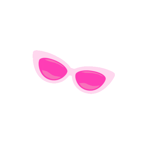 Pink Sunglasses Sticker by WONDR