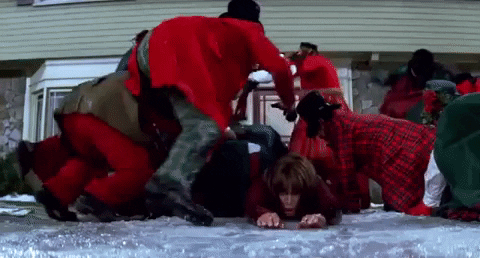 Jamie lee curtis christmas gif - find & share on giphy