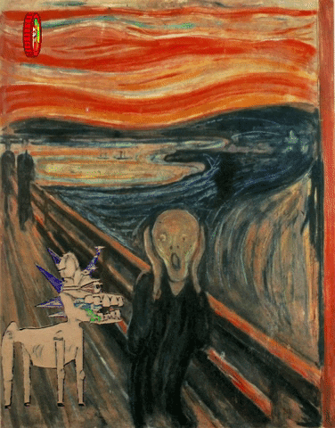 Edvard Munch Nft GIF