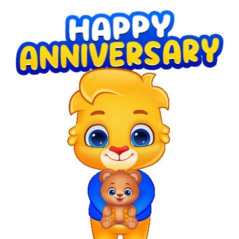 Happy Birthday Party Sticker by Lucas and Friends by RV AppStudios