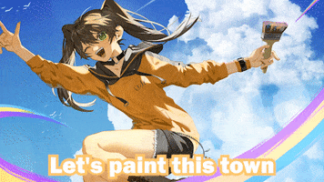 Night Out Paint GIF by RIOT MUSIC