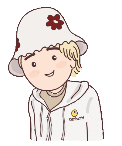 Hat 帽子 Sticker by rico